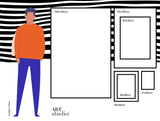 Passepartout Blanco 70x100