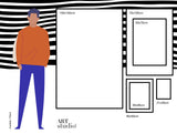 Registro - Póster 30x40 con Marco Negro